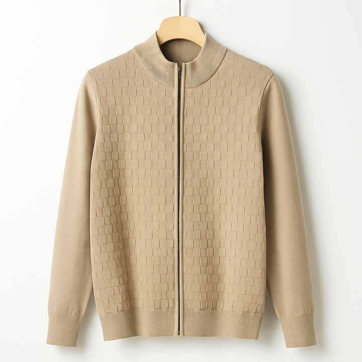 Weston Zip Knit Cardigan