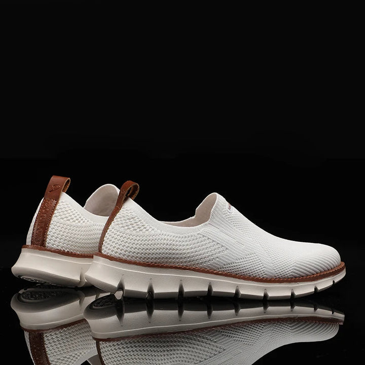 Men’s Breathable Slip-On Knit Walking Sneakers