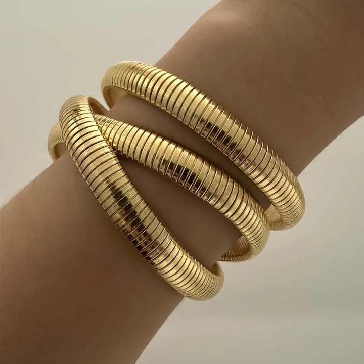 Luxe Coil Bracelet Set