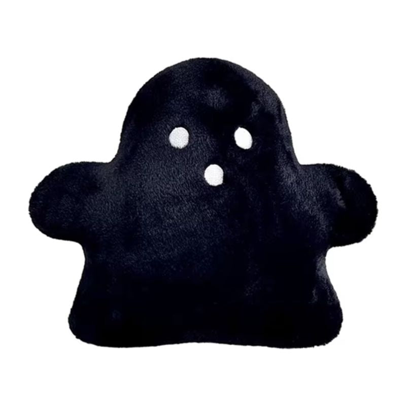 Ghost Plush Throw Pillow – Soft Halloween Cushion for Cozy Seasonal Decor