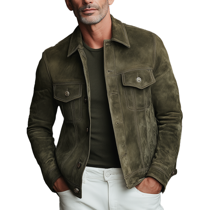 Jackson Suede Casual Jacket