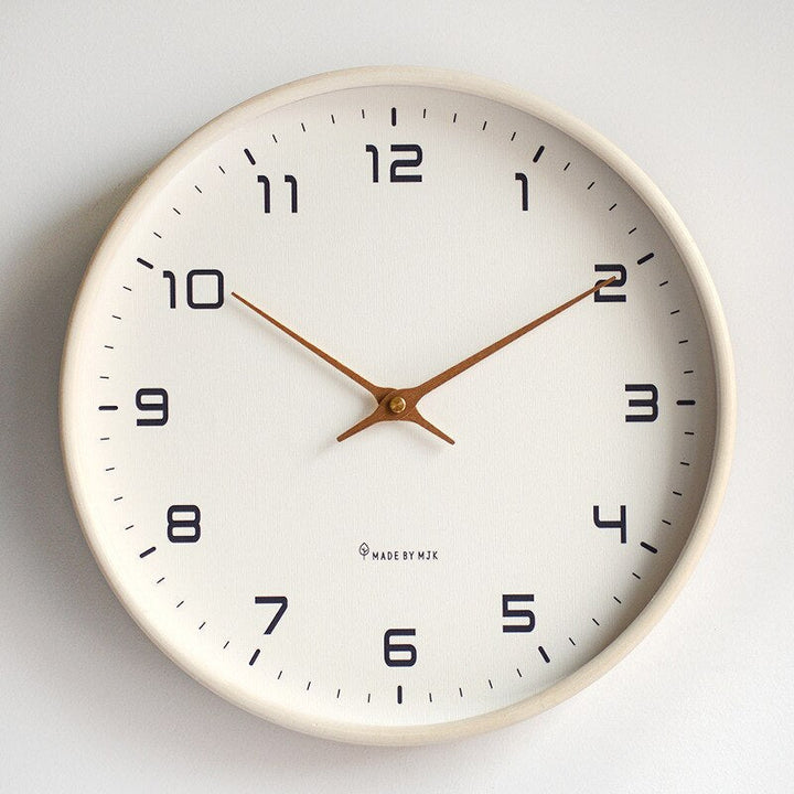 Minimalist Wooden Wall Clock – Scandinavian-Inspired Home Decor
