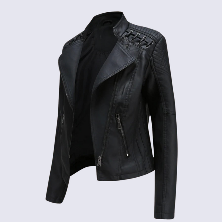 Siena Women’s Faux Leather Jacket