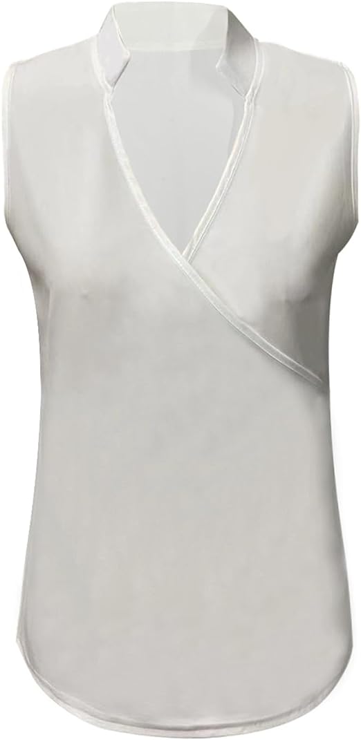 Siena Sleeveless V-Neck Blouse