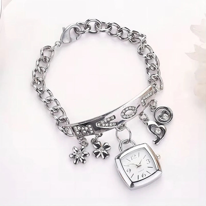 Charm Quartz Watch Bracelet