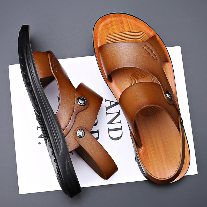 Renley Leather Sandals