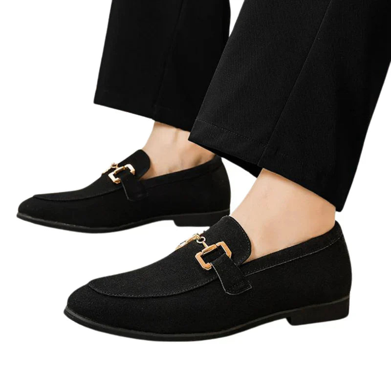 Siena Suede Horsebit Loafers – Men's Slip-On