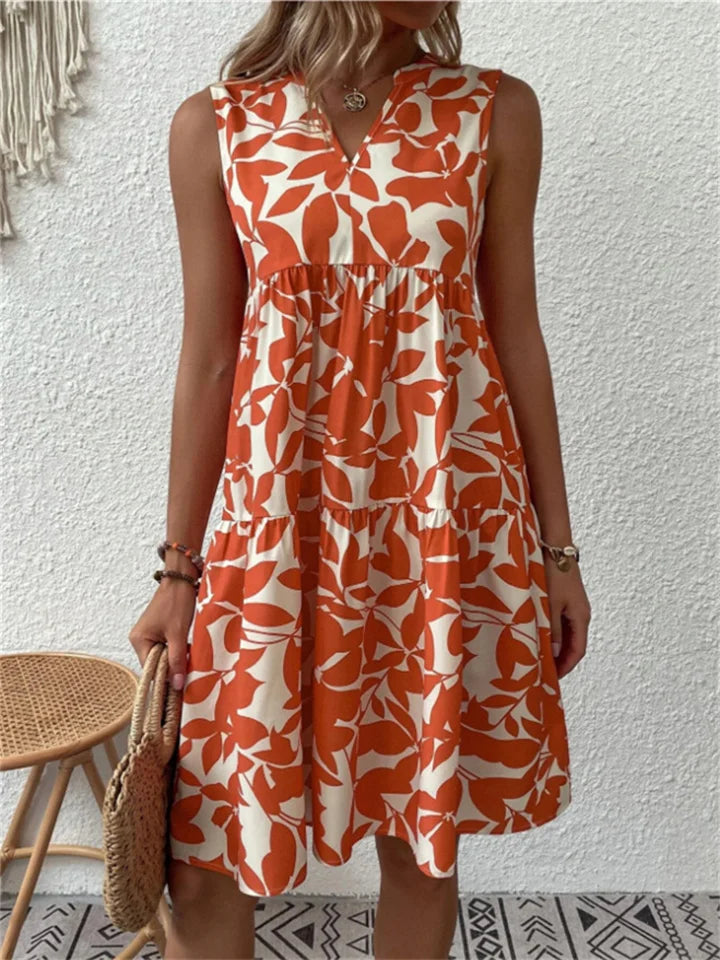 Palermo Floral A-Line Dress