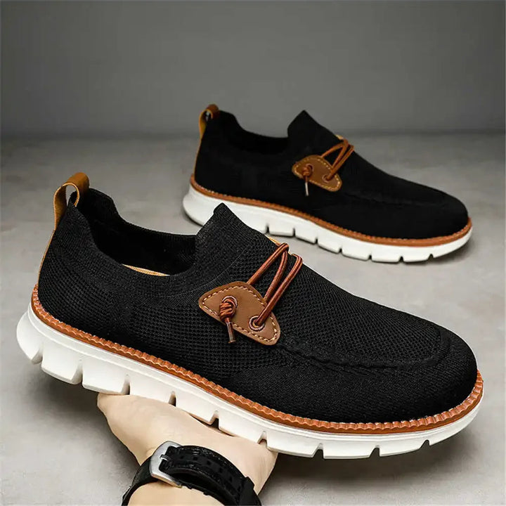Men’s Lightweight Knit Comfort Slip-On Sneakers