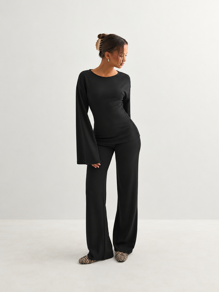Portofino Flared Two-Piece Set