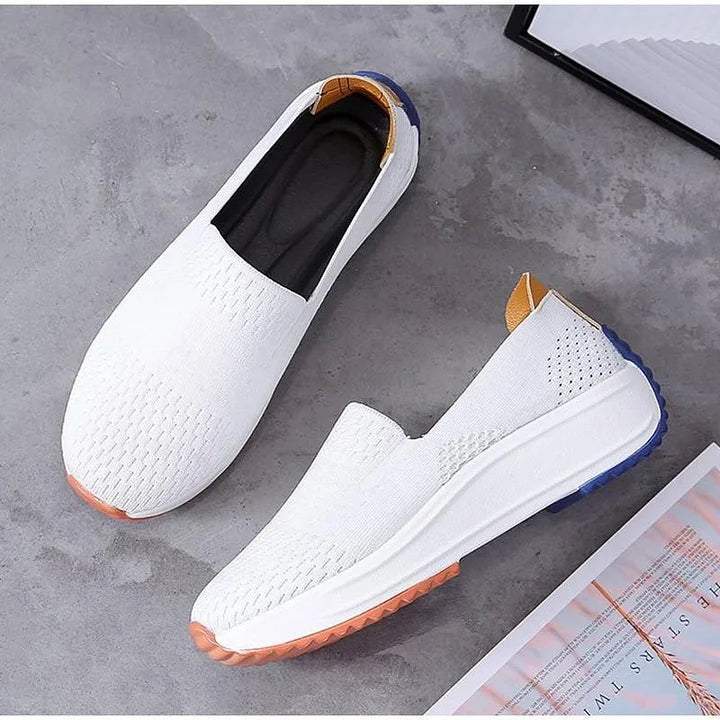 StrideEase™ Orthopedic Mesh Slip-On Sneakers