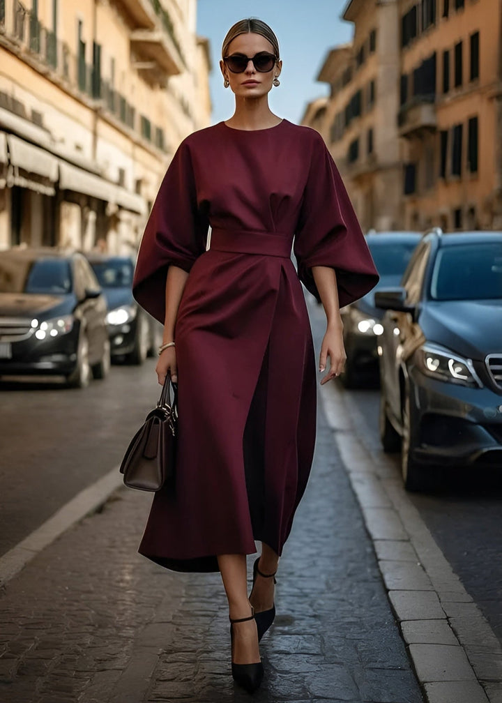 Verona Belted Maxi Dress