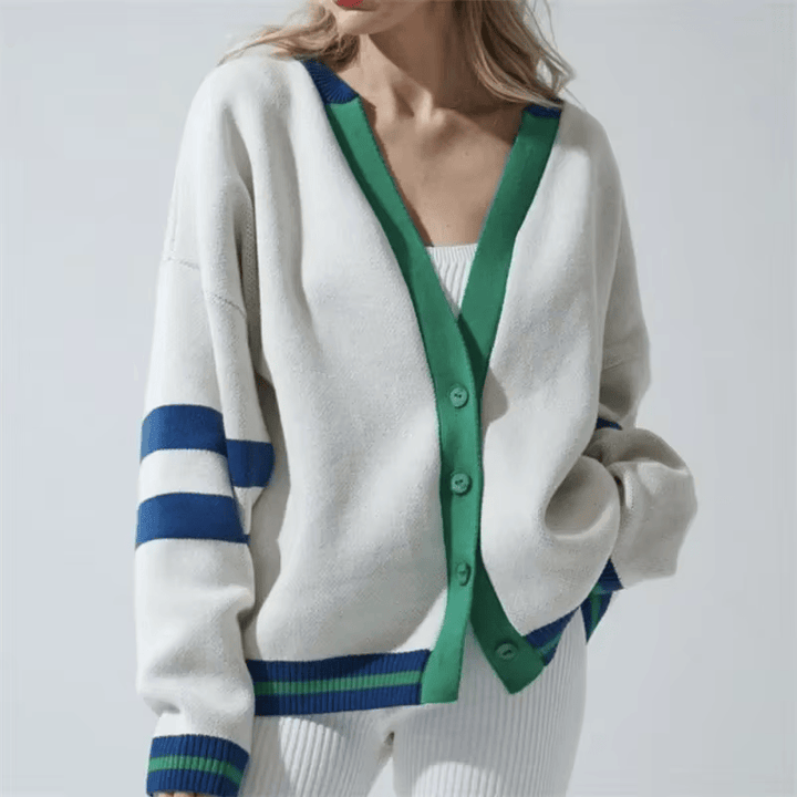 Capri Striped Cardigan