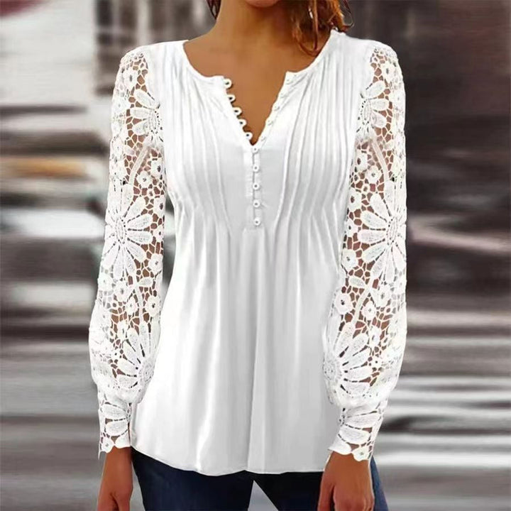 Marlowna V-Neck Blouse