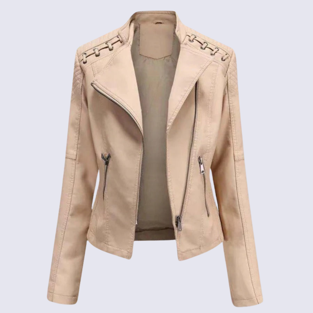 Siena Women’s Faux Leather Jacket