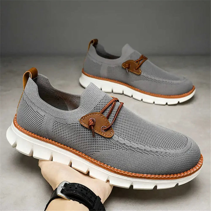Men’s Lightweight Knit Comfort Slip-On Sneakers
