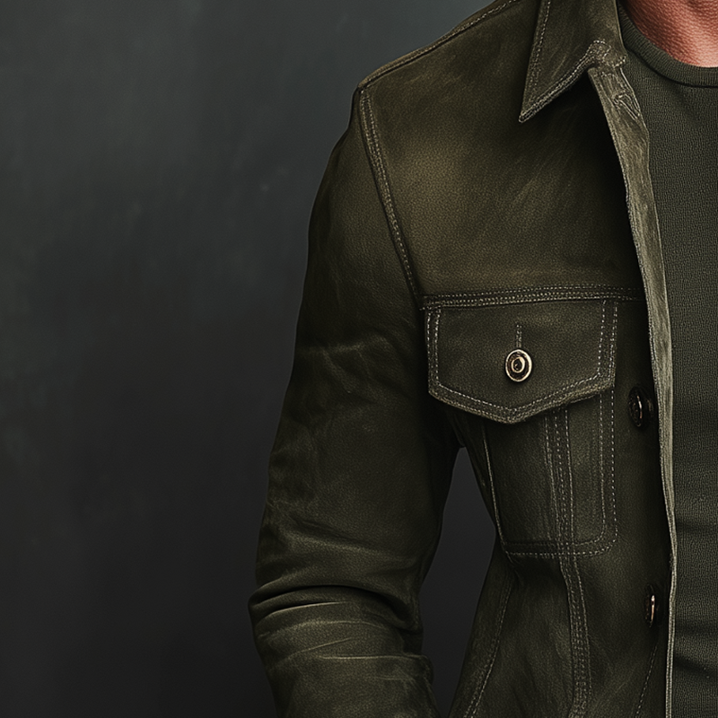 Jackson Suede Casual Jacket