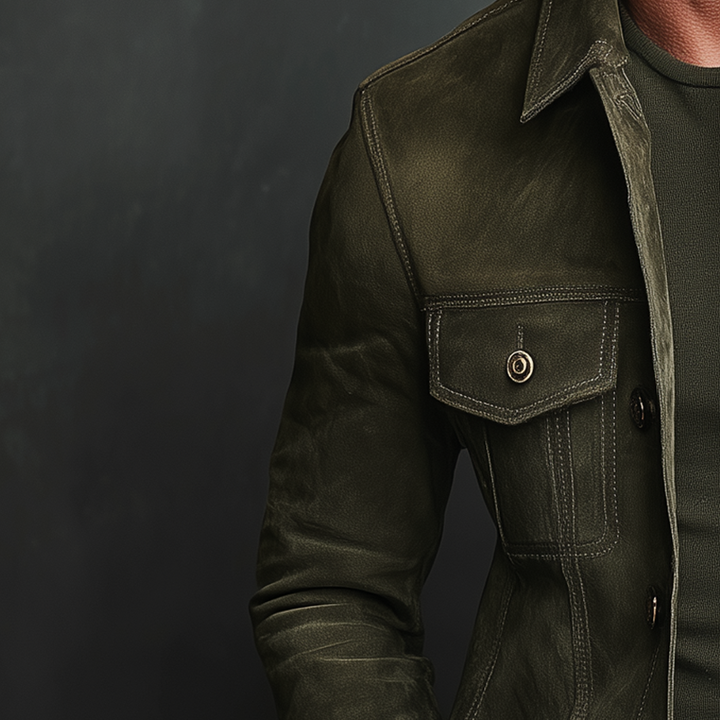 Jackson Suede Casual Jacket