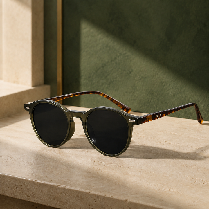 Men’s Sorano Round Frame Sunglasses