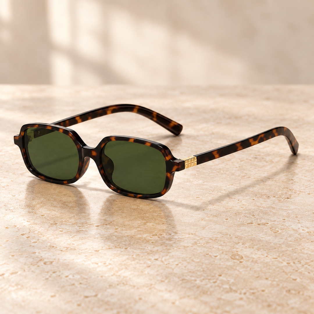 Monaco Classic Rectangular Sunglasses