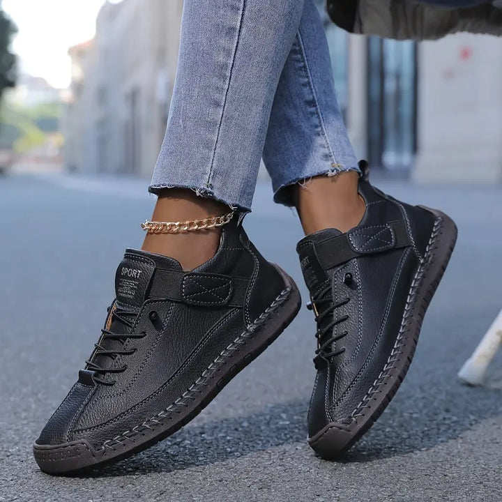 The Harbor Flex Leather Shoe