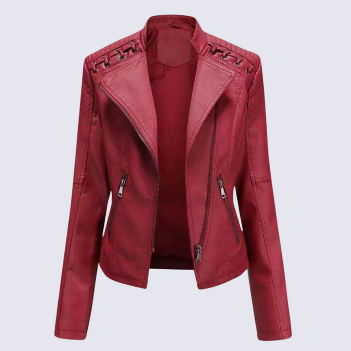 Siena Women’s Faux Leather Jacket