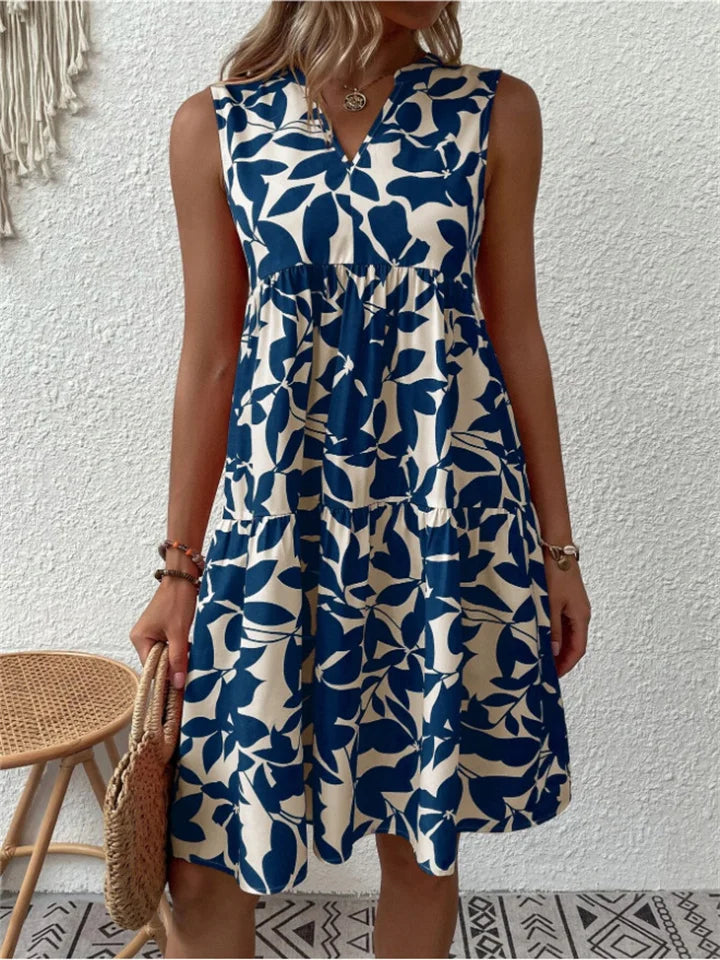 Palermo Floral A-Line Dress