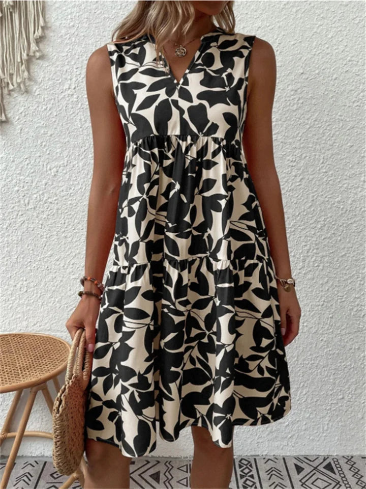 Palermo Floral A-Line Dress