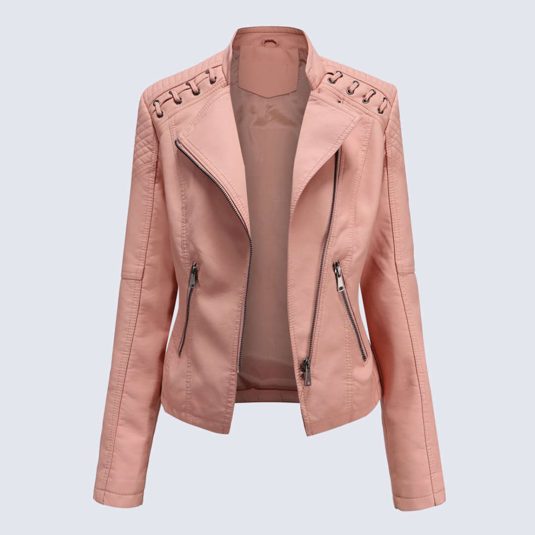 Siena Women’s Faux Leather Jacket
