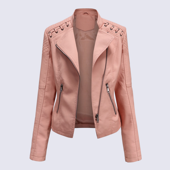 Siena Women’s Faux Leather Jacket