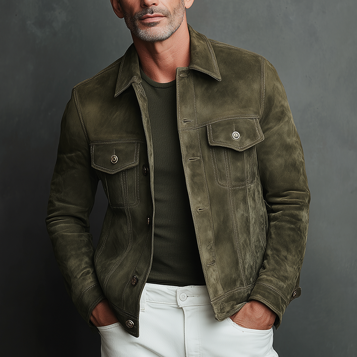 Jackson Suede Casual Jacket