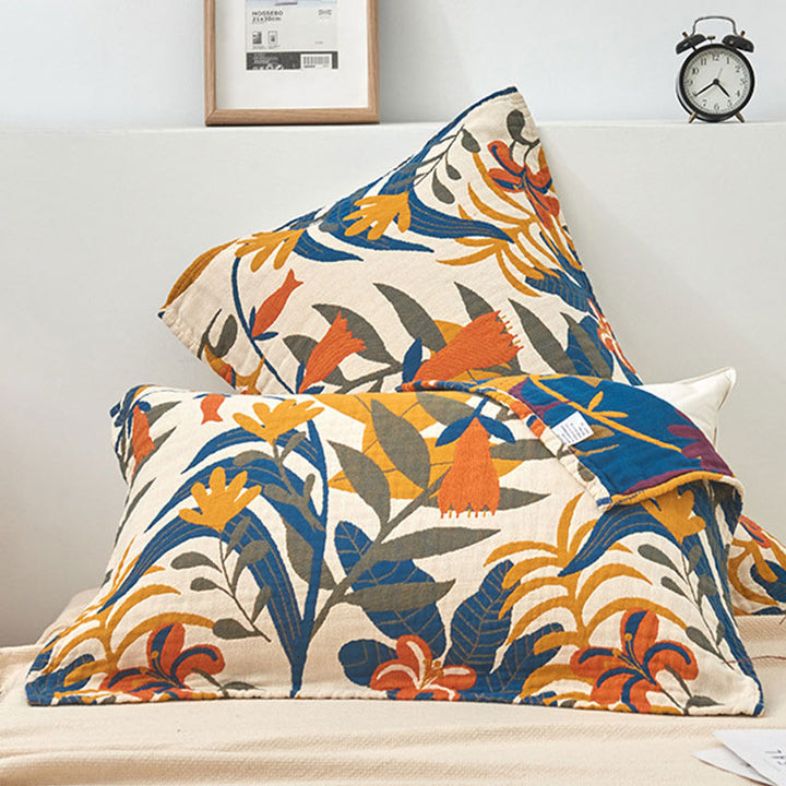 Soft Bloom Cotton Pillow Towels (2-Pack)