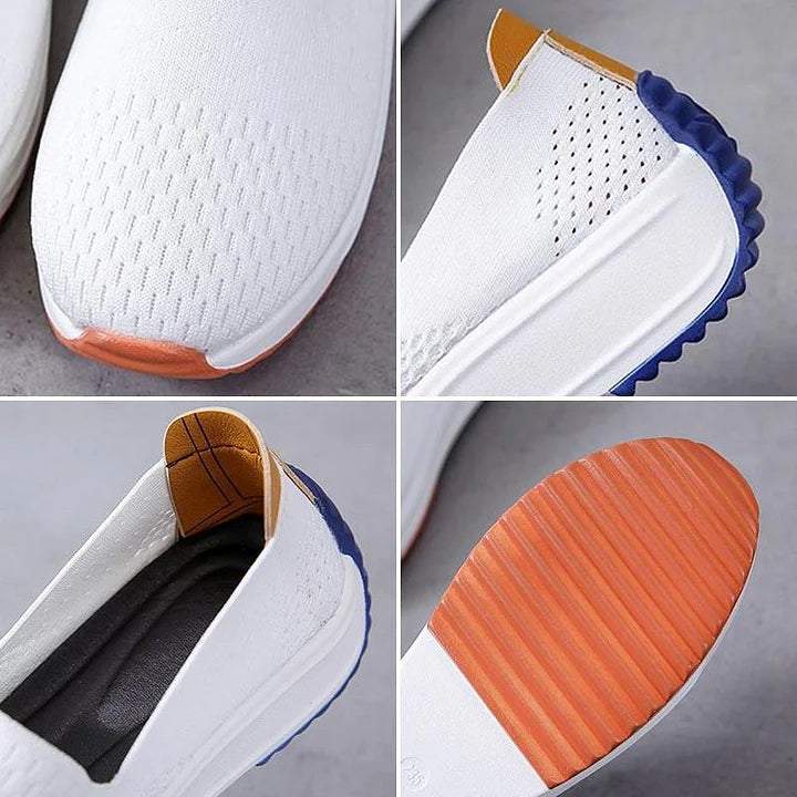 StrideEase™ Orthopedic Mesh Slip-On Sneakers