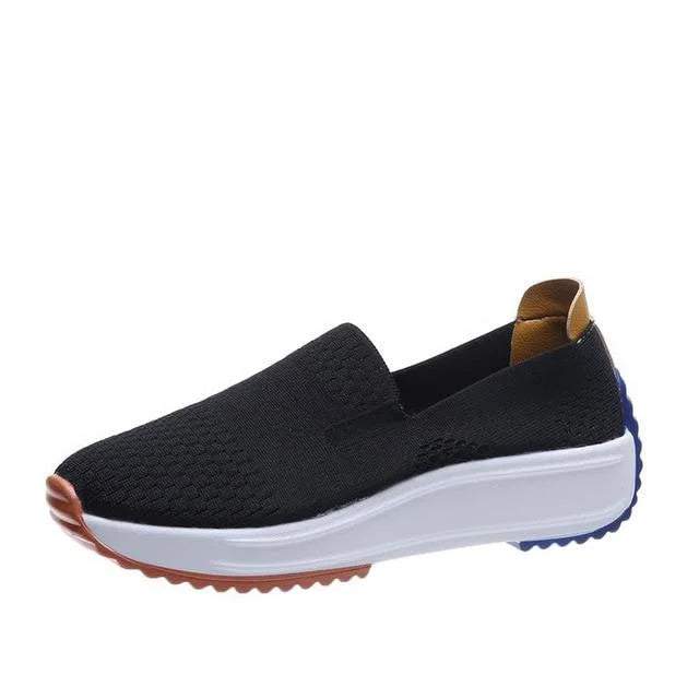 StrideEase™ Orthopedic Mesh Slip-On Sneakers