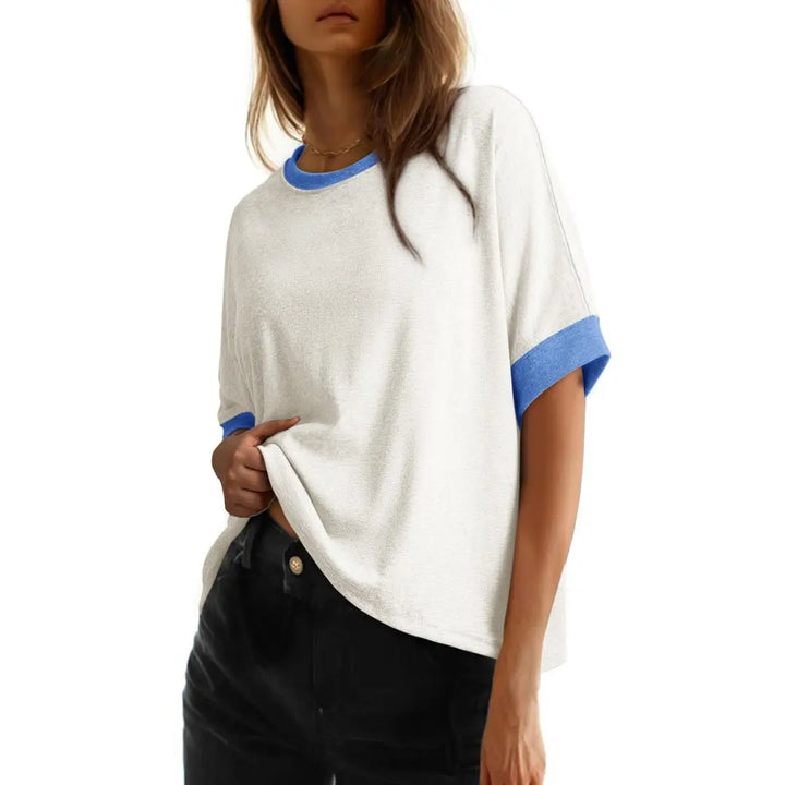 Monaco Oversized Linen Blend T-Shirt