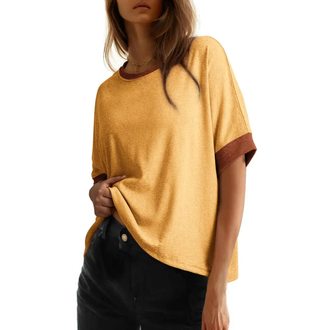 Monaco Oversized Linen Blend T-Shirt