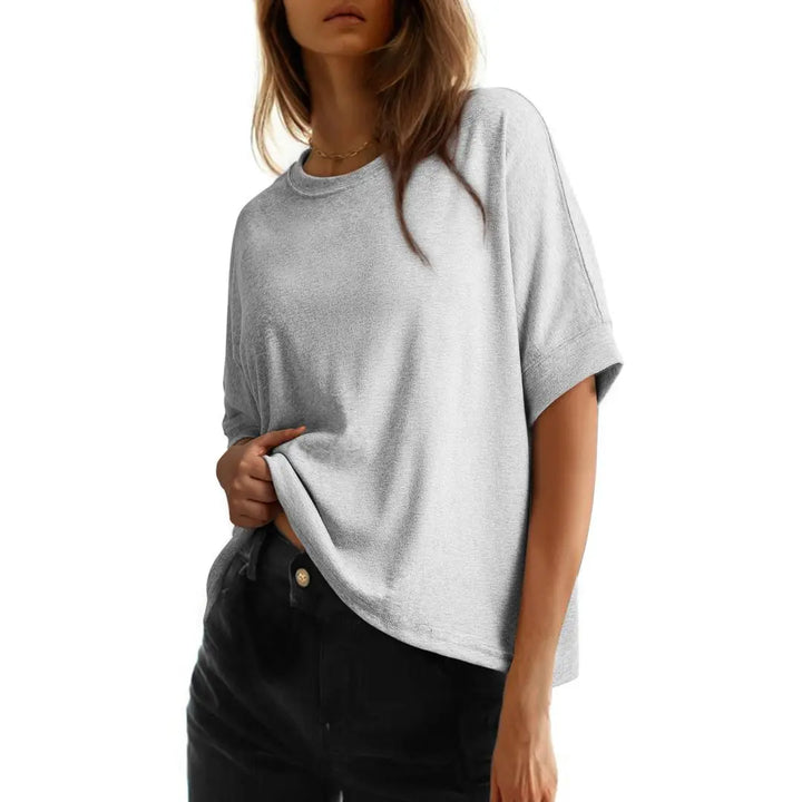 Monaco Oversized Linen Blend T-Shirt