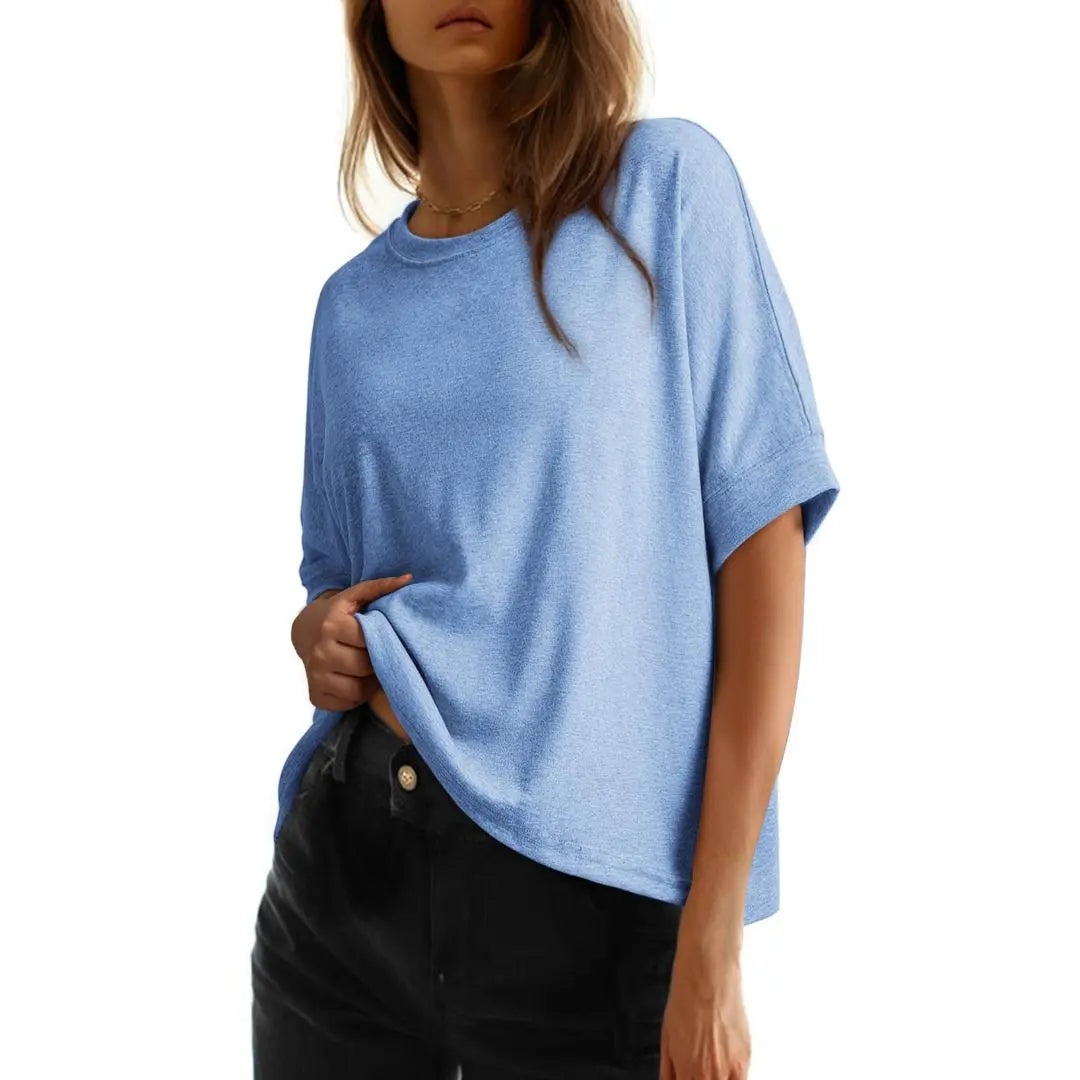 Monaco Oversized Linen Blend T-Shirt