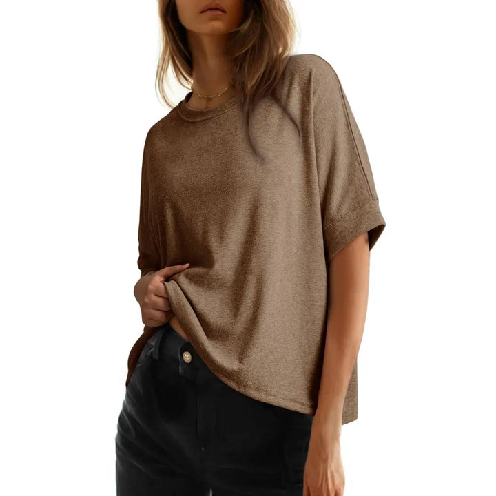 Monaco Oversized Linen Blend T-Shirt