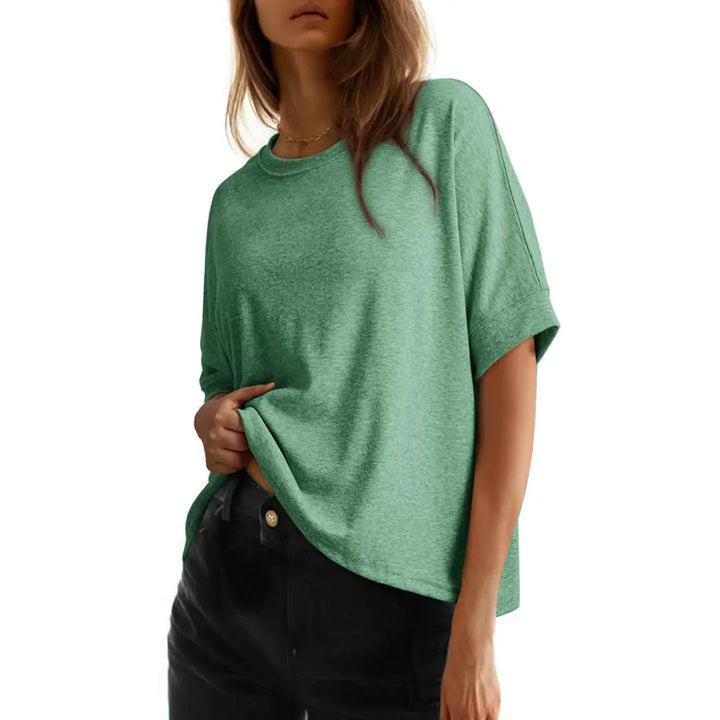 Monaco Oversized Linen Blend T-Shirt