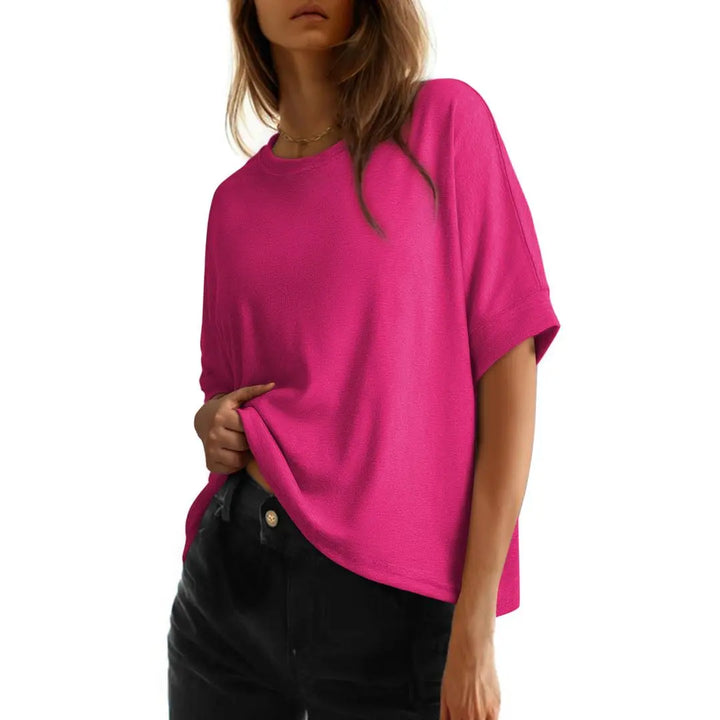 Monaco Oversized Linen Blend T-Shirt