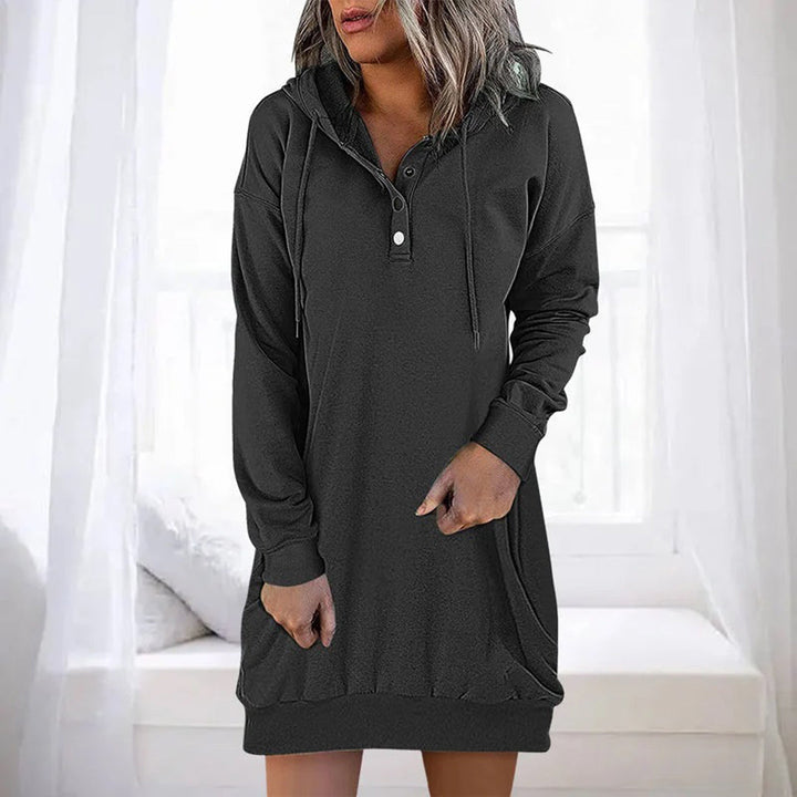 Luna Casual Hoodie Dress