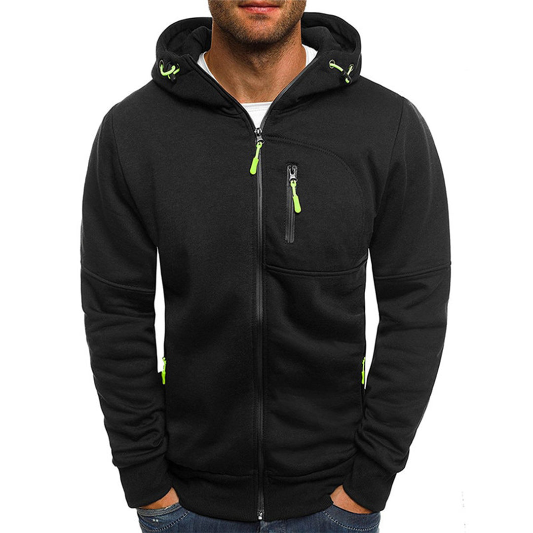 Zip-Up Fleece Hoodie