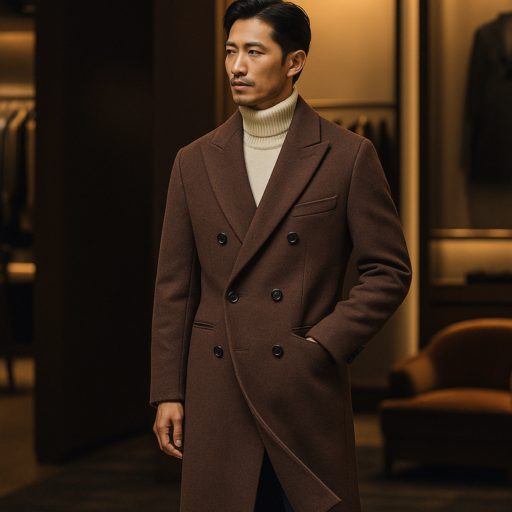 Turin Double-Breasted Overcoat