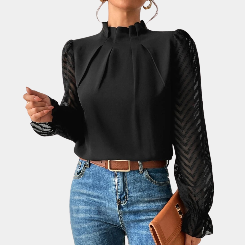 Alina Sheer Blouse