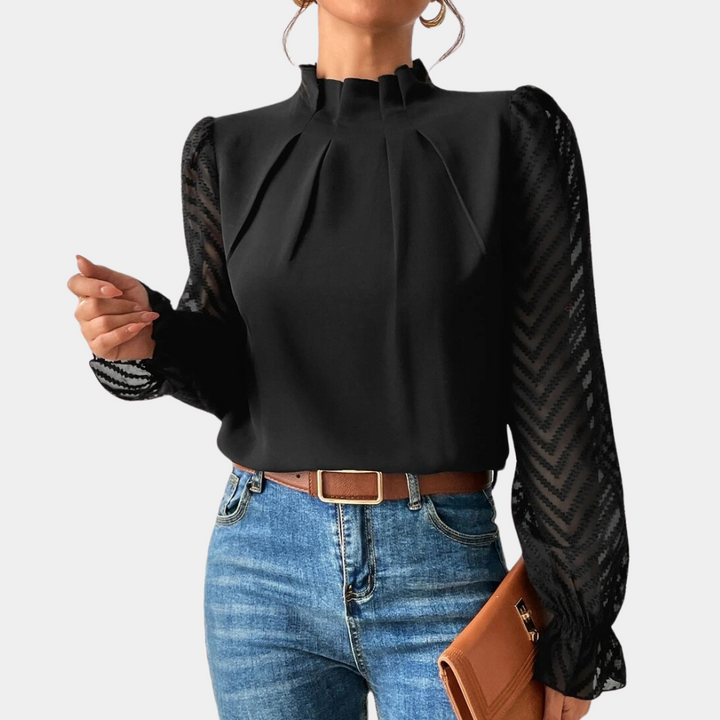 Alina Sheer Blouse