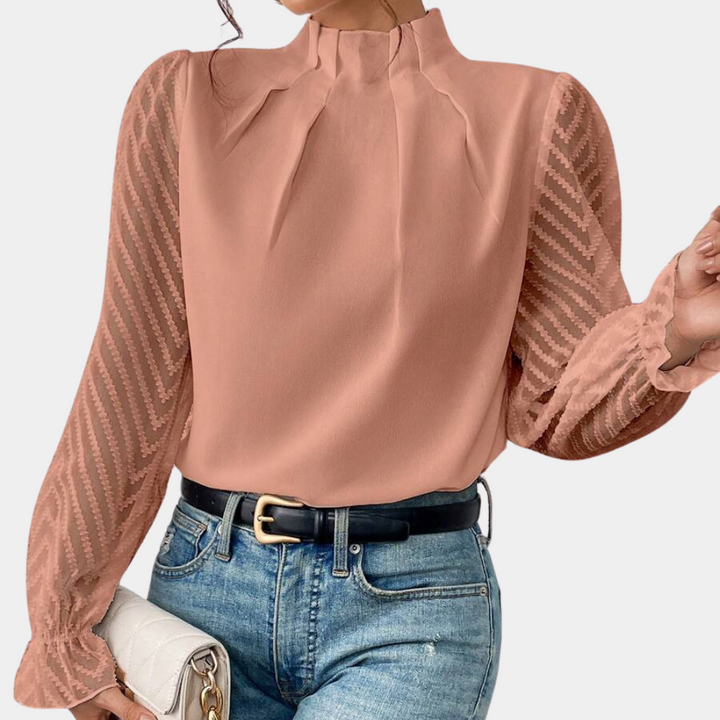 Alina Sheer Blouse