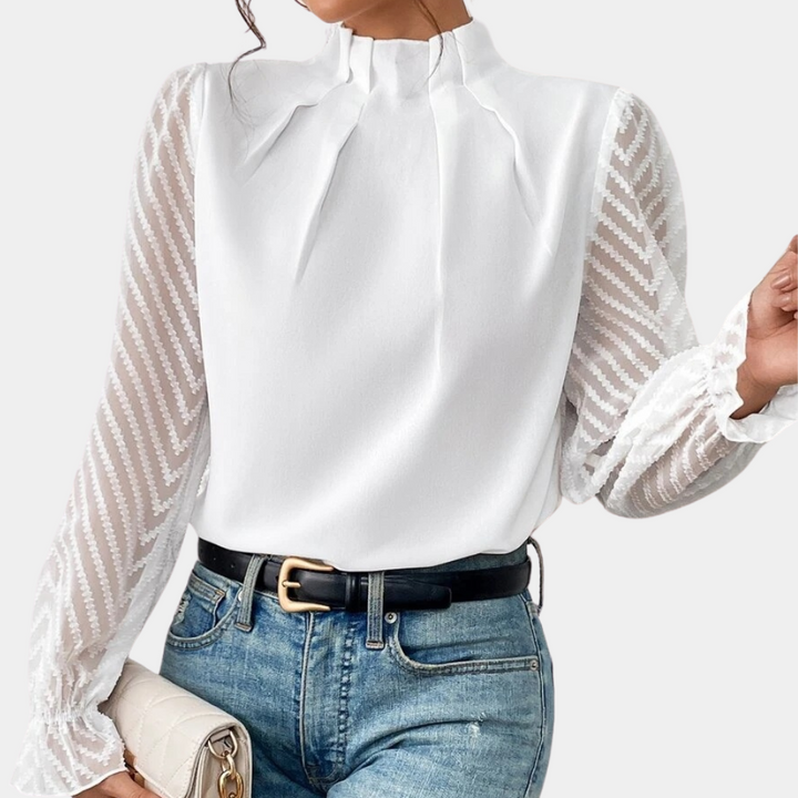 Alina Sheer Blouse
