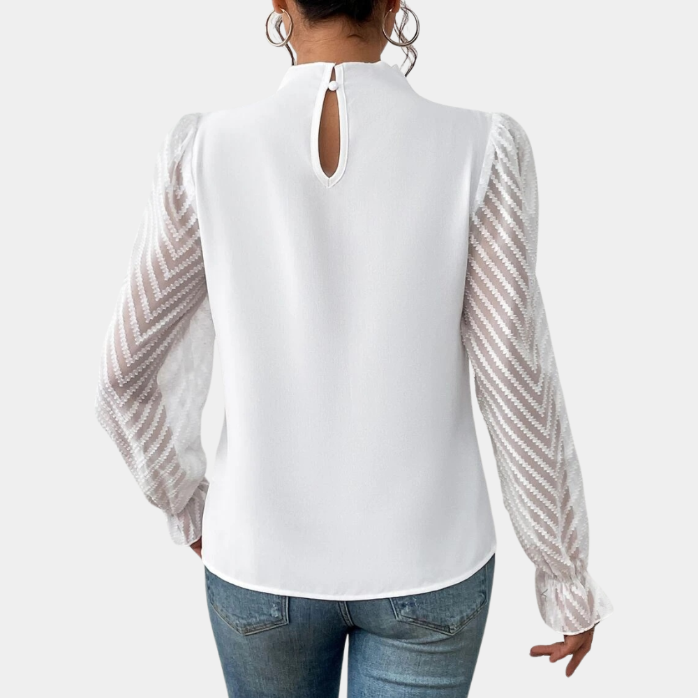 Alina Sheer Blouse