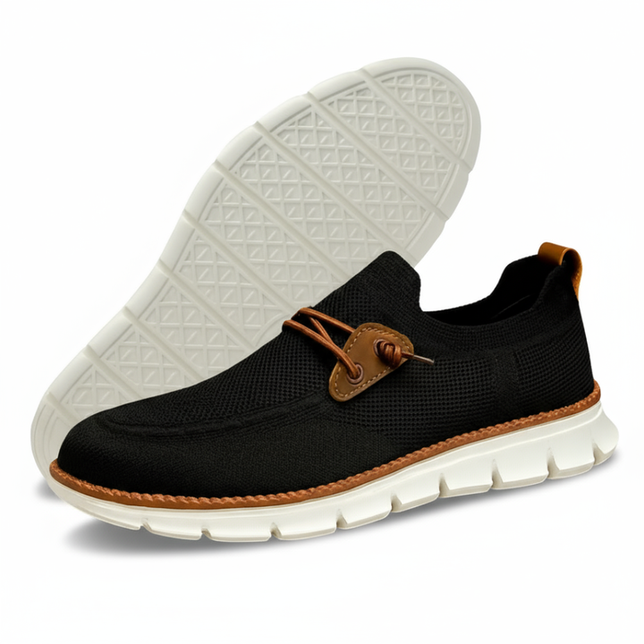 Men’s Lightweight Knit Comfort Slip-On Sneakers